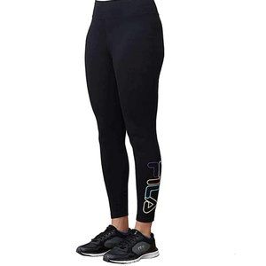 Fila Women's High Waist 7/8 Leggings in Black - S